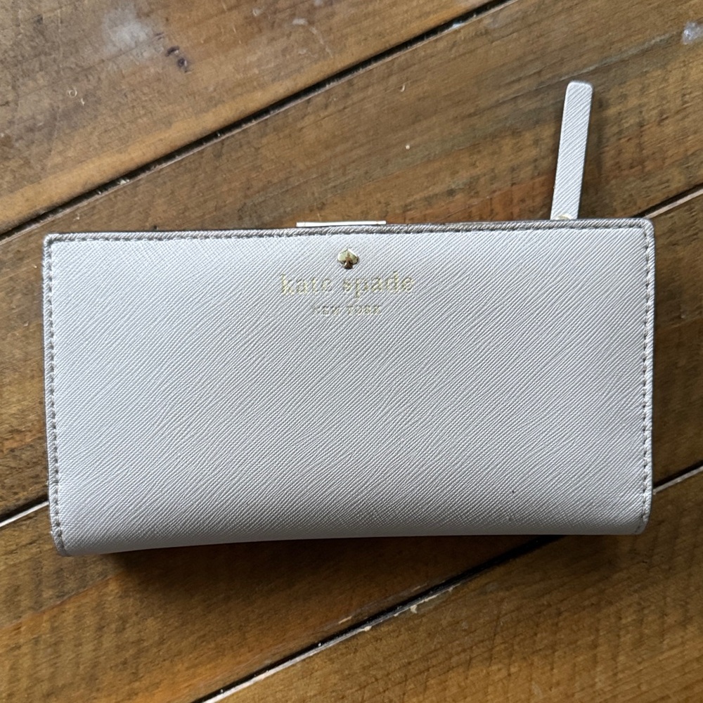 Kate Spade Light Beige Clutch